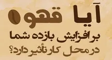 اینفوگرافیک/ افزایش بازده در محل کار با نوشیدن قهوه