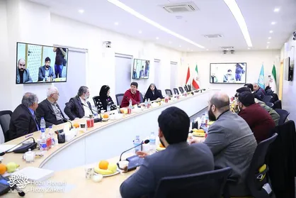 دیدار هیات هنری سوریه با مدیران سازمان سینمایی سوره/ آثار هنری ایران در حوزه مقاومت باید جهانی شود