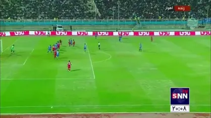 خلاصه نیمه دوم دیدار تیم&zwnj;های پرسپولیس و استقلال خوزستان در هفته ۱۰ لیگ برتر