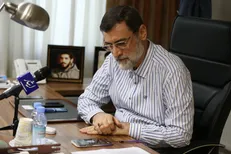 گفتگوی تلفنی قاضی‌زاده هاشمی با رئیس مؤسسه شهید فلسطین