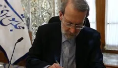 لاریجانی کسب مقام قهرمانی تیم ملی کشتی بانوان ایران را تبریک گفت