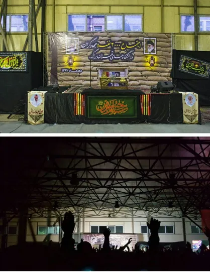 اجتماع ۲۰۰۰ نفره بسیجیان جهادگر/ دانشجویان بیعت خود  با رهبر انقلاب را تجدید کردند