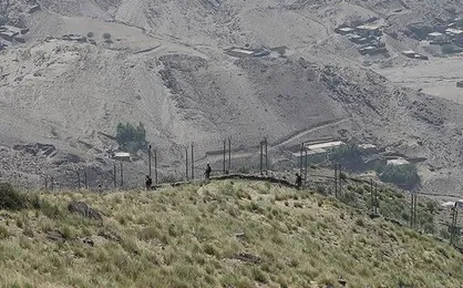 درگیری طالبان با نظامیان پاکستانی در مرز مشترک