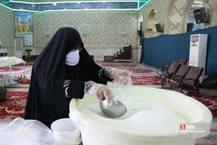 بسته بندی بسته های حمایتی آسیب‌ دیدگان کرونا در قم