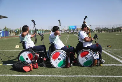 کسب یک طلا و یک نقره،دو برنز در مسابقات پارا تیراندازی باکمان در روز پایانی مسابقات