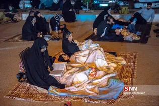 احیای شب بیست و سوم ماه مبارک رمضان در کانون فرهنگی رهپویان وصال شیراز