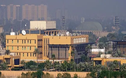 سفارتخانه آمریکا در بغداد به کارش ادامه می&zwnj;دهد