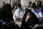 مراسم دعای عرفه در حرم مطهر رضوی