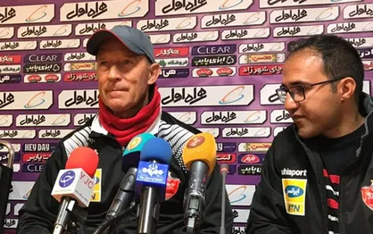 کالدرون: بدون بازیکنان خارجی و گلزن توقعات از پرسپولیس باید کمتر شود
