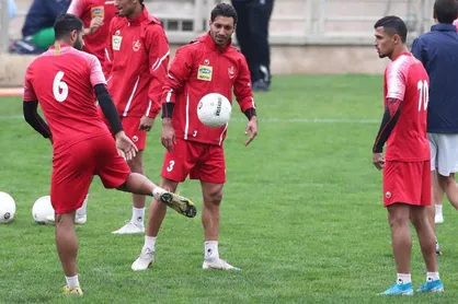 آخرین تمرین پرسپولیس قبل از سفر به جم برگزار شد