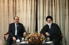 دیدار رئیس مجمع تشخیص مصلحت نظام با نوری المالکی