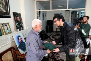 دیدار با خانواده شهید جواد تیموری