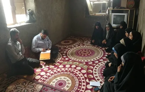 اردوی جهادی بسیج دانشجویی دانشگاه هرمزگان در روستای چراک