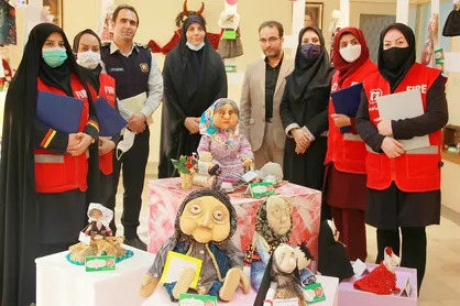 همکاری فرهنگی کانون استان تهران و سازمان آتش نشانی و خدمات ایمنی
