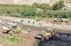 دادگستری بم در مورد خرید و فروش زمین در بستر رودخانه صوفی‌آباد هشدار داد