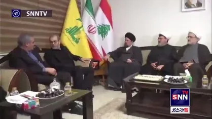 سیدحسن خمینی با حضور در دفتر حزب&zwnj;الله لبنان شهادت سیدحسن نصرالله را تسلیت گفت