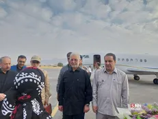 وزیر کشور به منظور بازدید از مرز مهران وارد ایلام شد