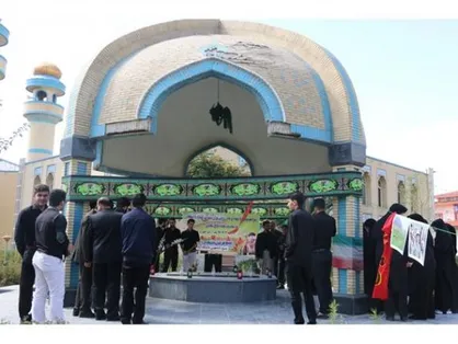 افتتاح نمایشگاه جلوه&zwnj;های عاشورایی در دانشگاه آزاد اردبیل