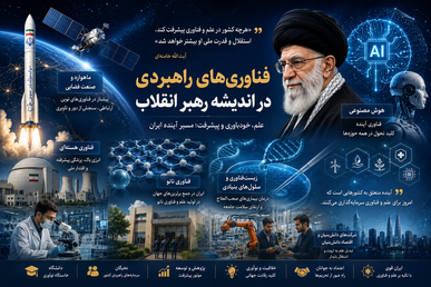 از ماهواره تا هوش مصنوعی؛ فناوری‌های راهبردی در منظومه فکری رهبر شهید انقلاب اسلامی