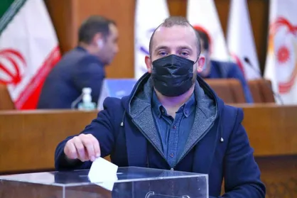 فرزاد هوشیدری رییس کمیسیون ورزشکاران فدراسیون اسکیت شد