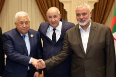 دیدار تاریخی «اسماعیل هنیه» و «محمود عباس» پس از سال‌ها در الجزائر