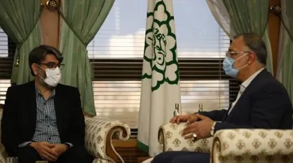 دیدار شهردار تهران و رئیس سازمان زندان&zwnj;ها