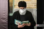 بزرگداشت علامه حسن‌زاده آملی در مدرسه فیضیه قم