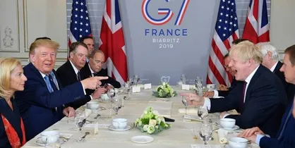 ایران یکی از محورهای گفت&zwnj;وگوی ترامپ و جانسون