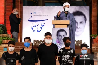 مراسم روز سوم و یادبود مرحوم علی سلیمانی