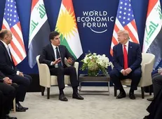 ترامپ و نیچروان بارزانی در داووس دیدار کردند