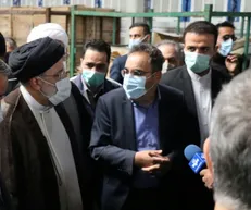 رئیس‌جمهور از کارخانه پاکریس مهدی‌شهر بازدید کرد