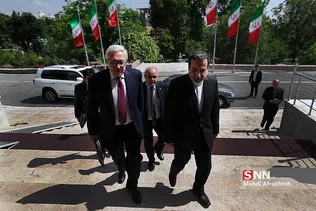 سیدعباس عراقچی، معاون سیاسی وزیر امور خارجه و سرگی ریابکوف، معاون وزیر امور خارجه روسیه