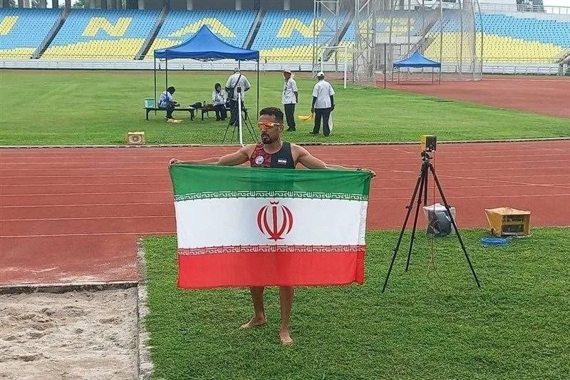 کسب نخستین مدال ایران در مسابقات دوومیدانی ناشنوایان قهرمانی