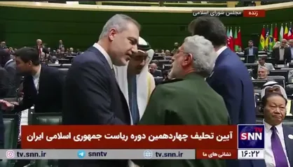 گفتگو فرمانده نیروی قدس سپاه با هاکان فیدان، وزیر امورخارجه ترکیه و نیچیروان بارزانی، رئیس اقلیم کُردستان عراق