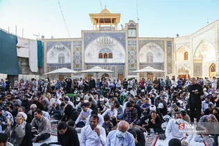 مراسم دعای عرفه در حرم حضرت معصومه (س)
