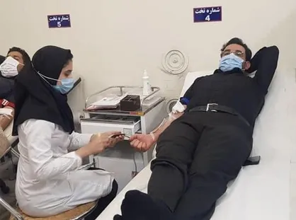 پویش دانشجویی &laquo;اهدای خون، تداوم زندگی&raquo; در دانشگاه علوم پزشکى ایلام برگزار شد