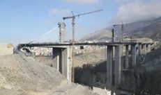بازدید اعضای کمیسیون عمران مجلس از پل «B۱»