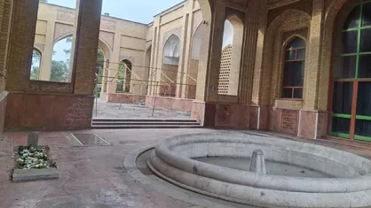 پیکر حجت&zwnj;الاسلام والمسلمین نیری در جوار یادمان شهدای هفتم تیر آرام گرفت