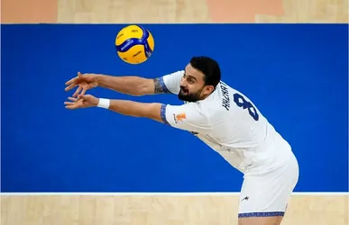 حضرت‌پور همچنان در صف برترین توپ‌گیرهای والیبال