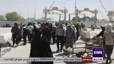 ورود زائران ایرانی به عراق از پایانه مرزی مهران