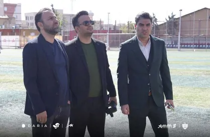 بازدید مدیرعامل پرسپولیس از ورزشگاه درفشی&zwnj;فر و افتتاح جایگاه ویژه