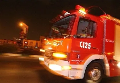 آتش&zwnj;سوزی در انبار مملو از لوازم خانگی در جنوب تهران