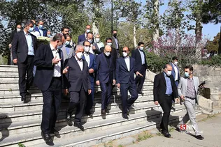  استقبال از دانشجویان دانشگاه تهران