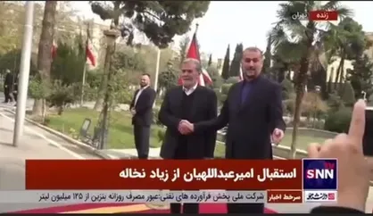 استقبال امیرعبداللهیان از زیاد نخاله