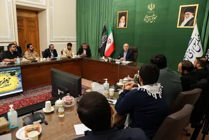 دیدار جمعی از بسیجیان دانشجویی کشور با قالیباف