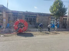 پروژه فیبر نوری منازل و اصناف در لرستان ۵۰ درصد پیشرفت داشته است