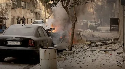 استانداری حلب توسط قسد هدف قرار گرفت