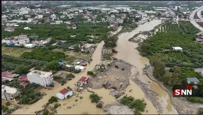 خسارت سنگین سیل در جنوب ترکیه