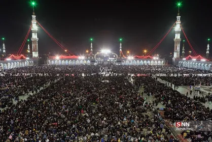 مراسم احیا شب بیست و یکم ماه رمضان در مسجد مقدس جمکران