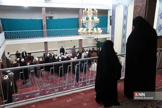عمامه‌گذاری طلاب در میلاد امام حسین(ع)